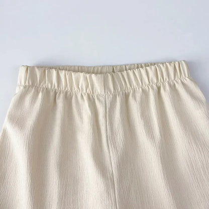 Flower Knitted Embroidered Lace Set