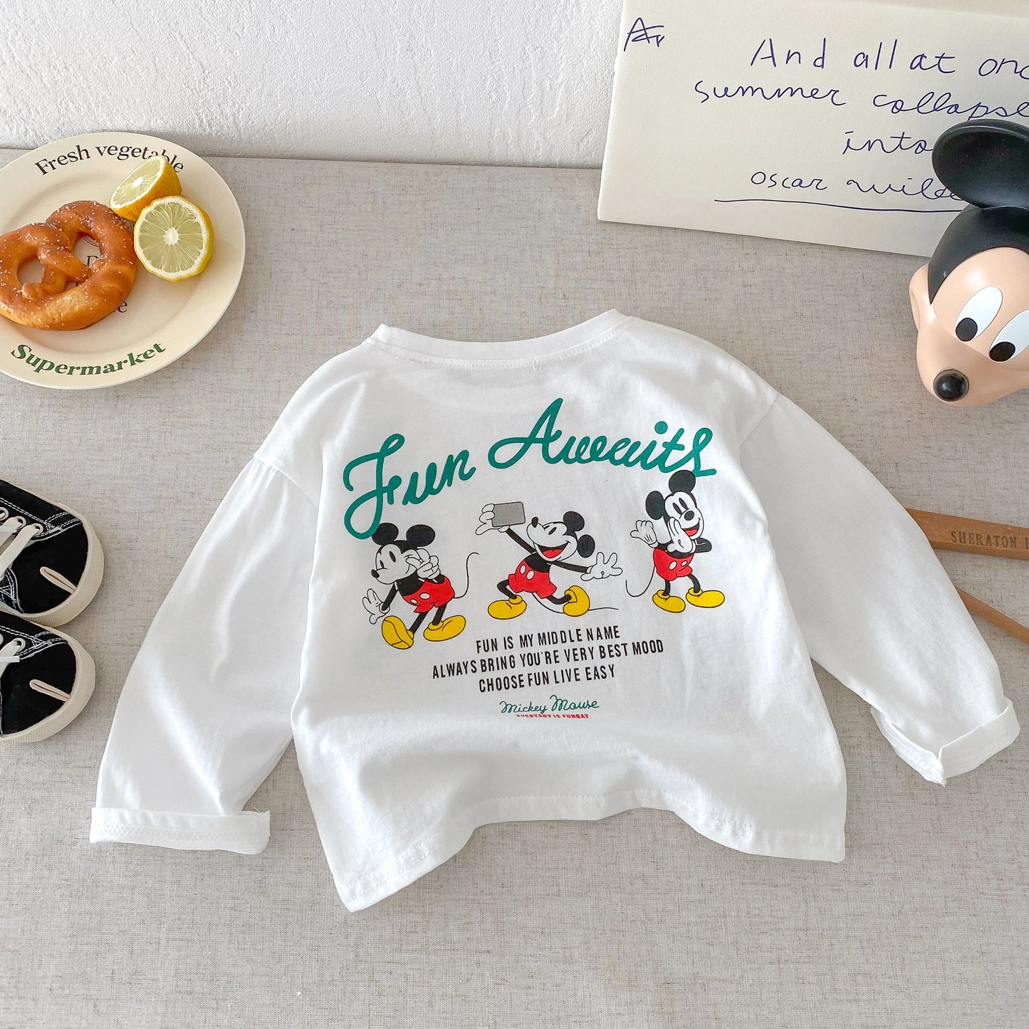 Disney 100% Cotton Long Sleeve Top