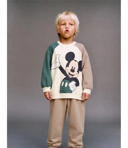 Disney Sweatshirt & Pants Set - 100% Cotton