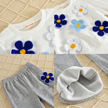 Long Sleeved Top with Pants Set