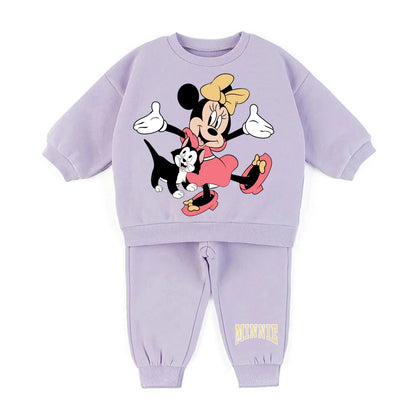 Soft Cotton Fleece Disney Sweatshirt & Pants Set