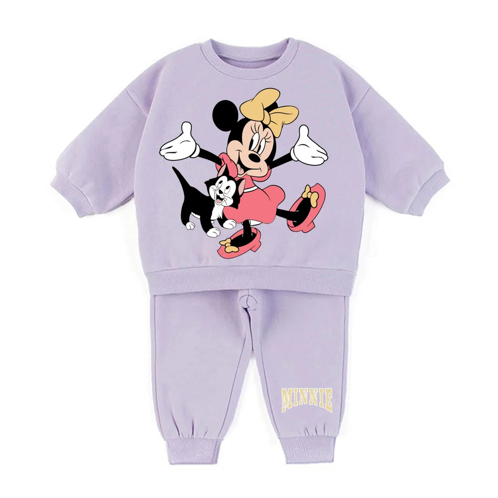Soft Cotton Fleece Disney Sweatshirt & Pants Set