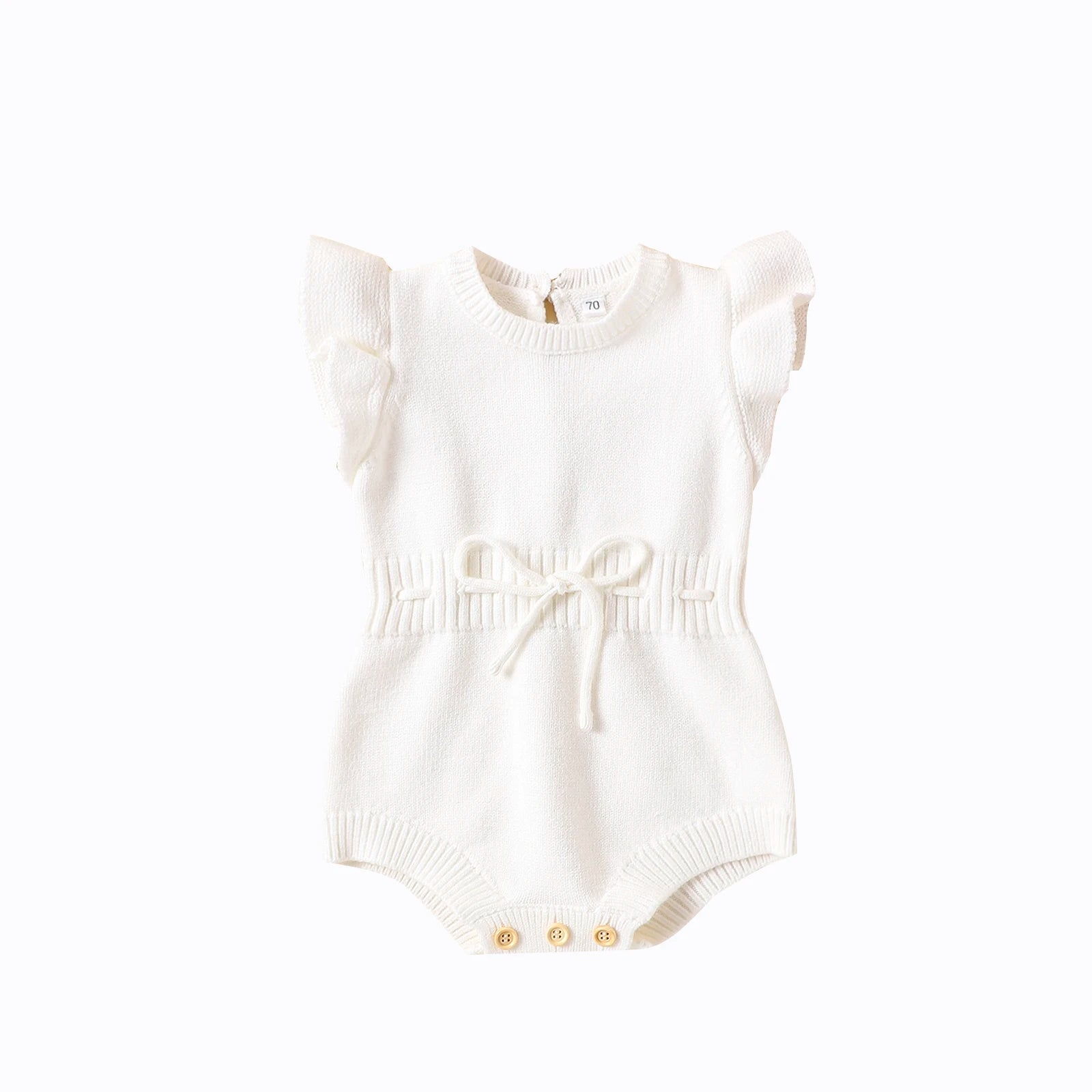 Bodysuit with Ruffle Sleeves