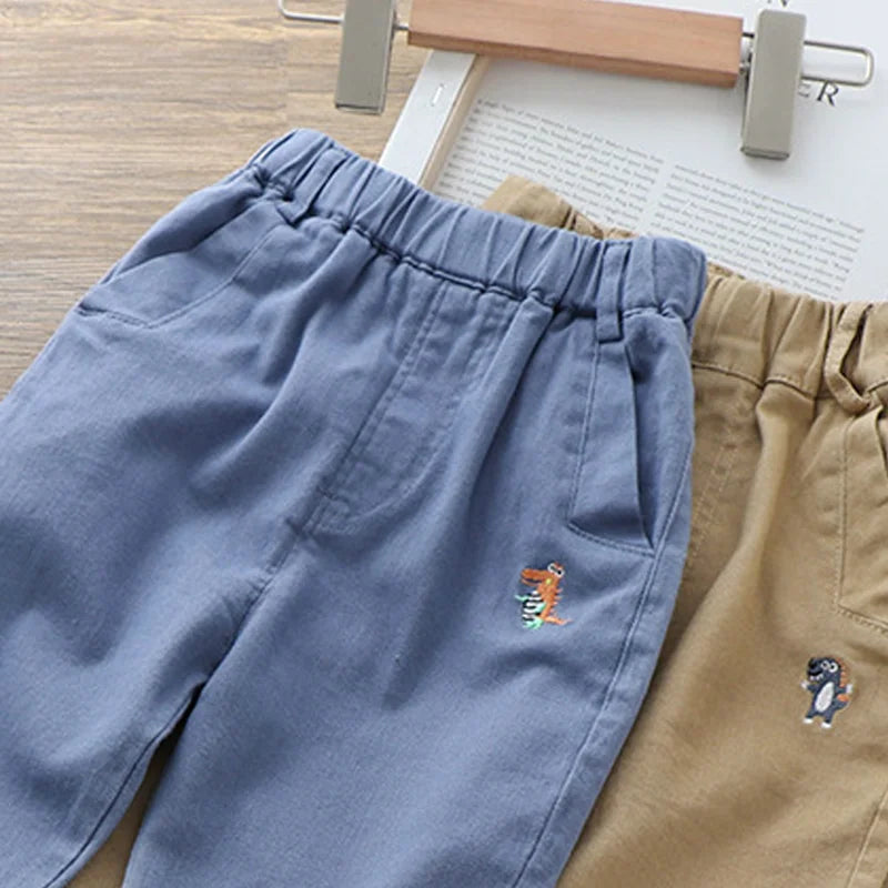 Casual Elastic Boy Pants
