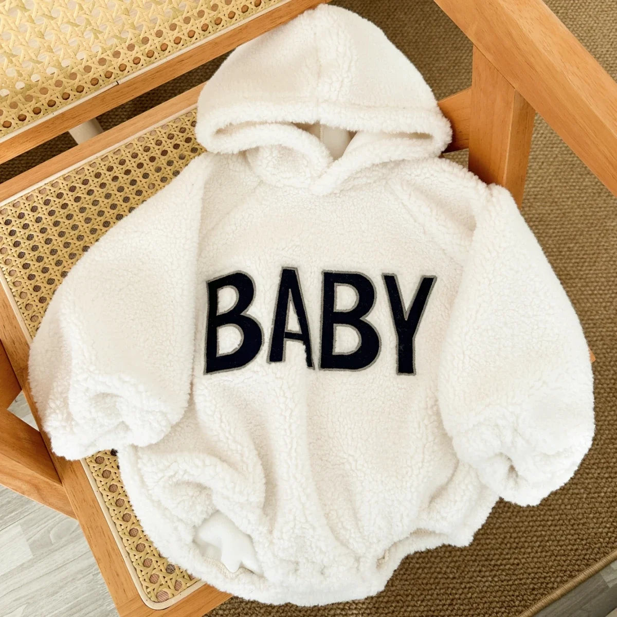 Cozy Hooded Romper