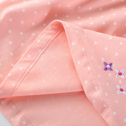 Summer Cotton Giraffes Dress
