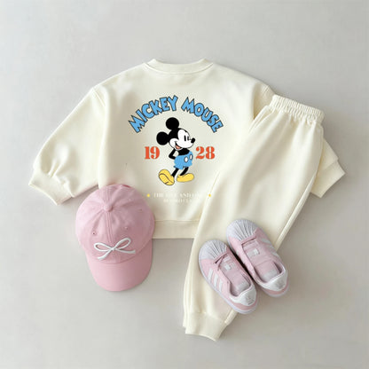 Disney Sweatshirt & Pants Set - 100% Cotton