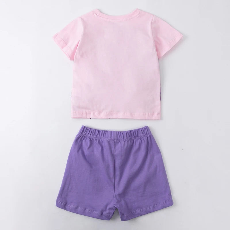 Unicorn Summer T-Shirt and Shorts Set