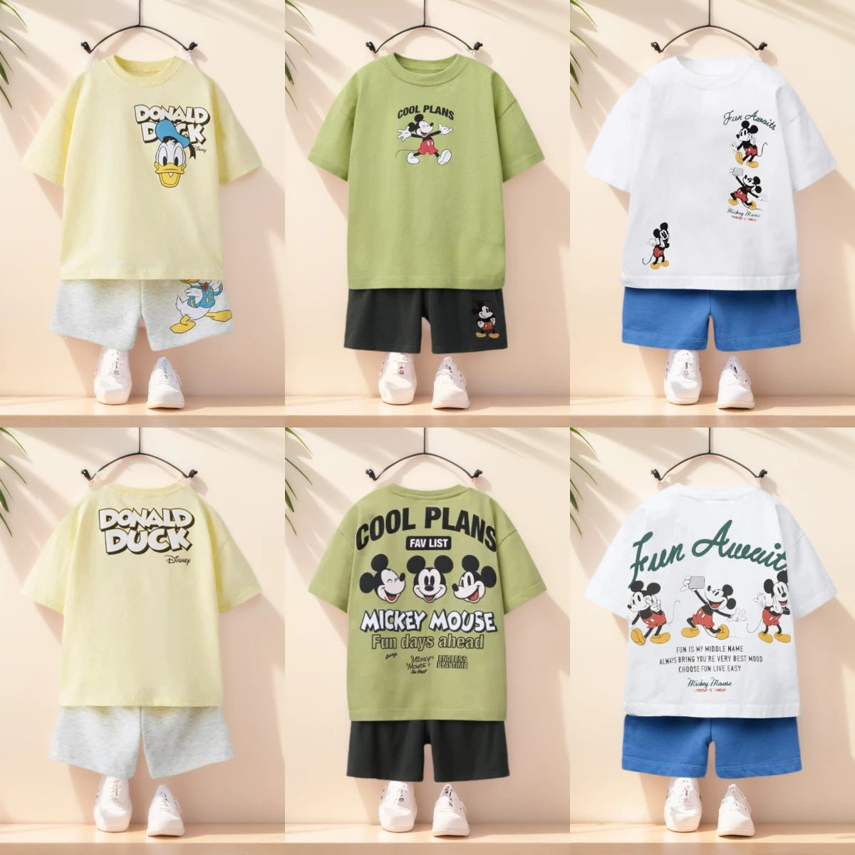 Pure Cotton T-Shirt and Shorts Set