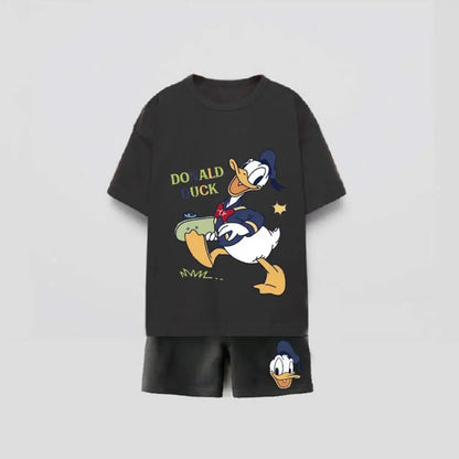 Donald Duck Premium Cotton T-Shirt & Shorts Set