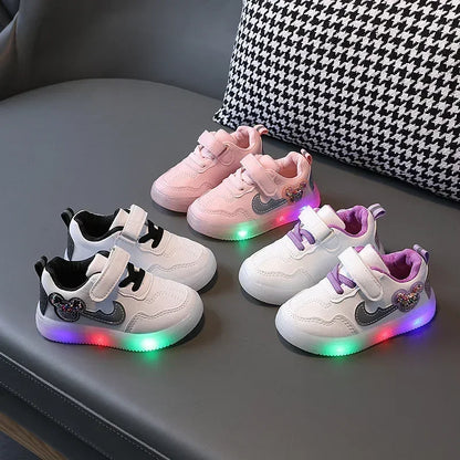 Premium Kids' Light-Up Sports Sneakers