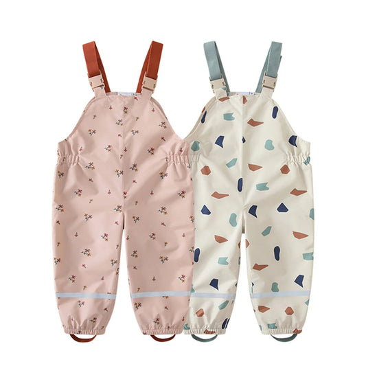 Waterproof Rain Pants With Fleece