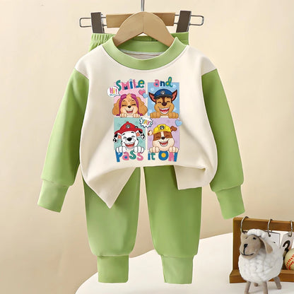 Sweatshirt & Pants Set - 100% Cotton
