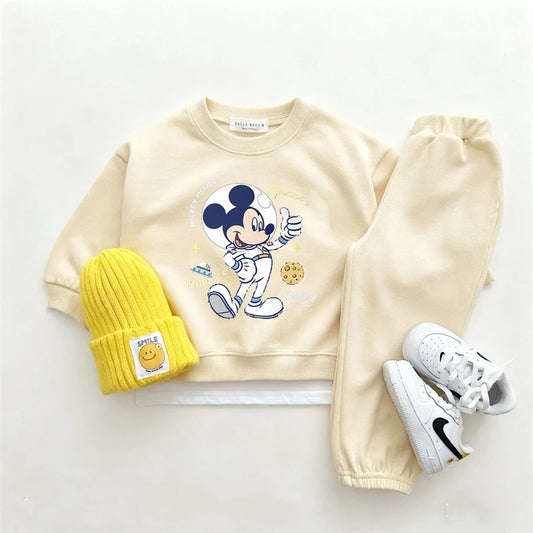 Sweatshirt & Pants Set - 100% Cotton