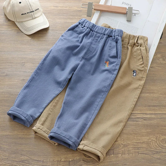 Casual Elastic Boy Pants