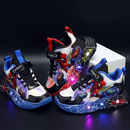 Fun LED Spider-Man Sneakers