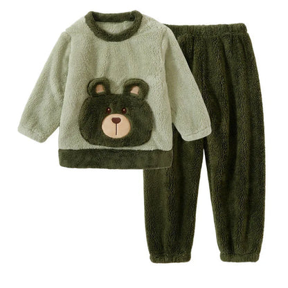 Bear Warm & Comfortable Winter Pajamas