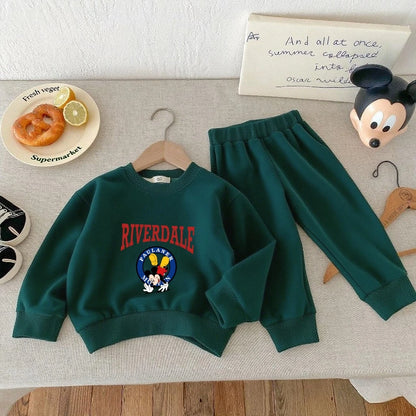 Disney Sweatshirt & Pants Set - 100% Cotton