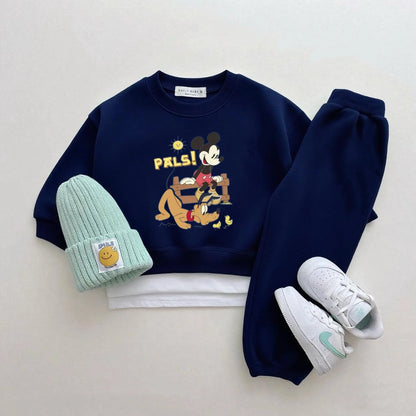 Disney Sweatshirt & Pants Set - 100% Cotton