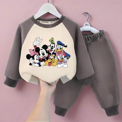 Sweatshirt & Pants Set - 100% Cotton