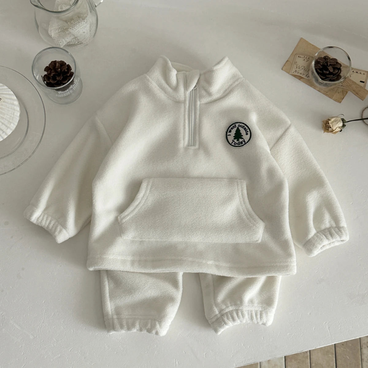 Knitted Cotton Outfit Set