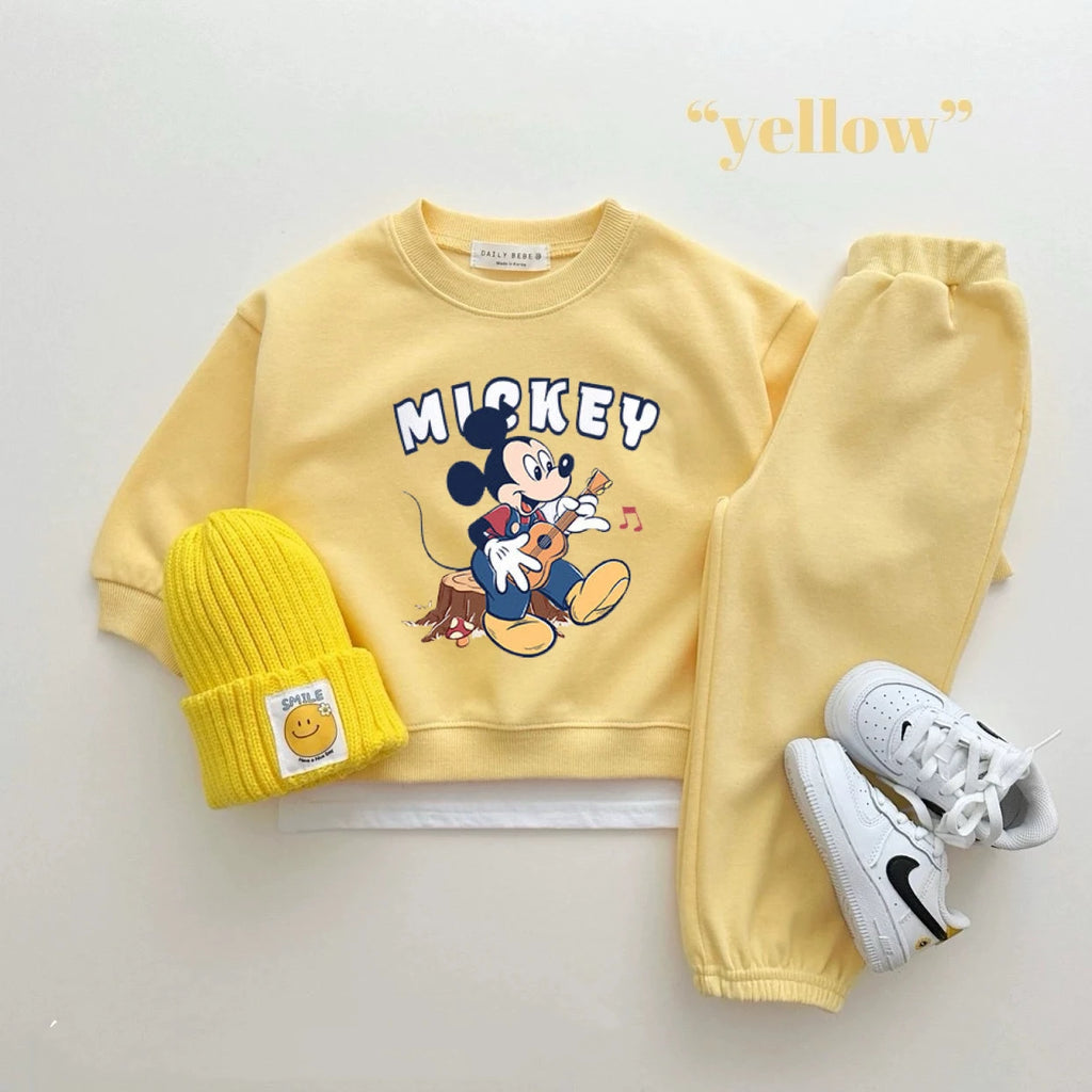 Disney Sweatshirt & Pants Set - 100% Cotton