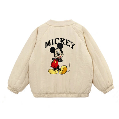 Warm Jacket From 100% Cotton With Soft Jersey Fabric