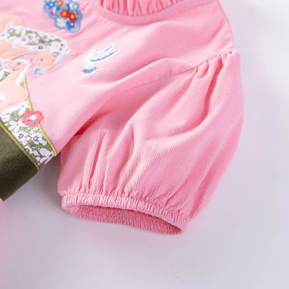 Horses 100% Cotton Summer Dress