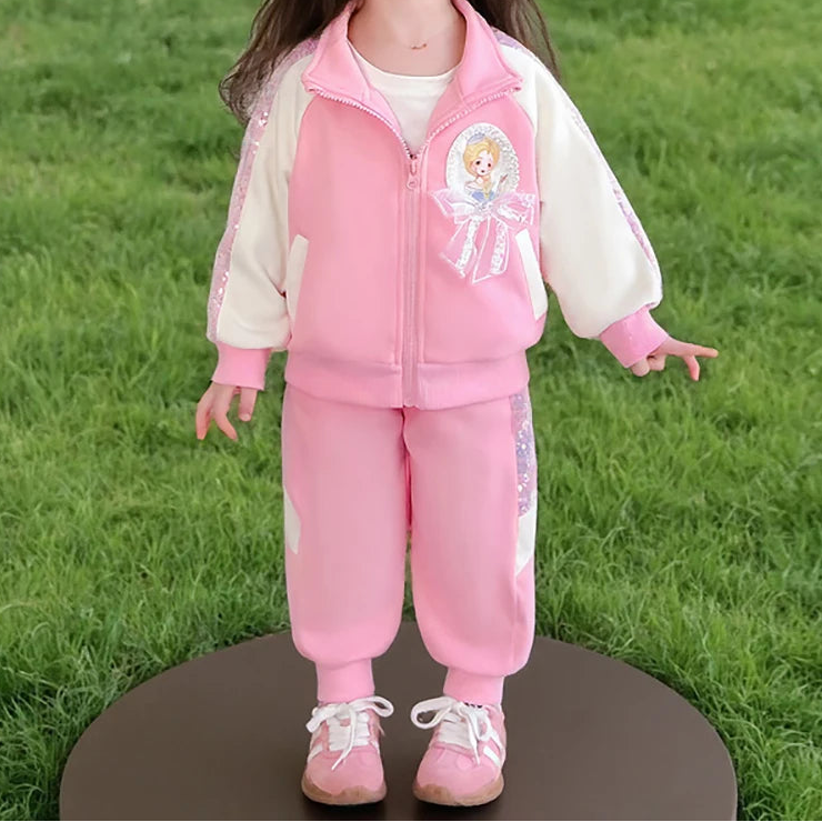 New Princess Elsa Soft Cotton 2-Piece Set