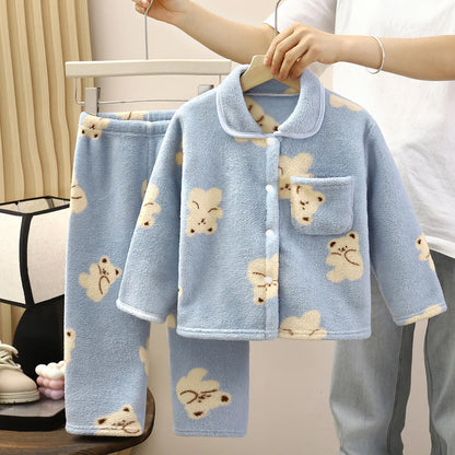 Comfortable Warm Sleepwear Set
