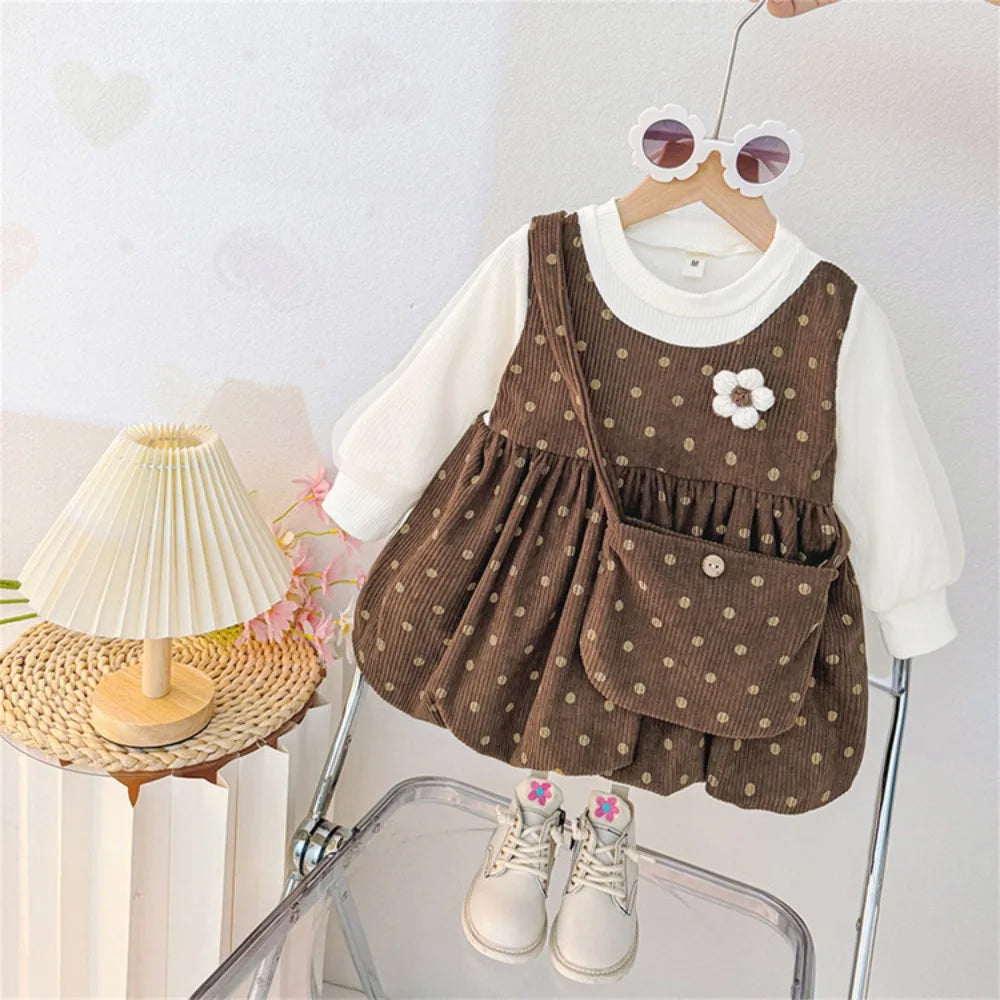 Polka Dot Sweet Dress & Bag