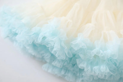 Frozen Knitted Cardigan and Tutu Skirt
