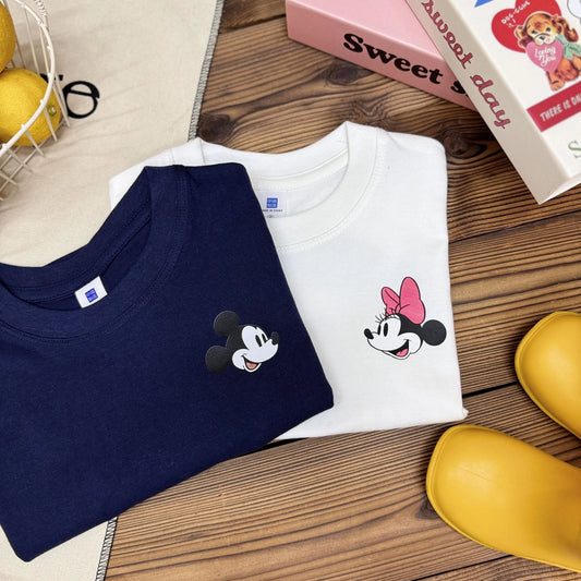 Mickey & Minnie Comfortable Cotton T-Shirt