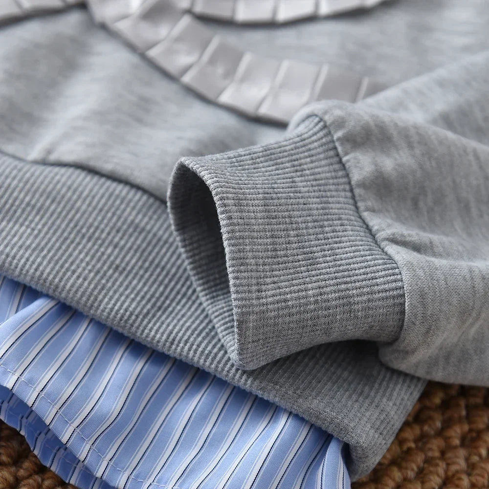 Bow Top & Pants Casual Two-piece Set