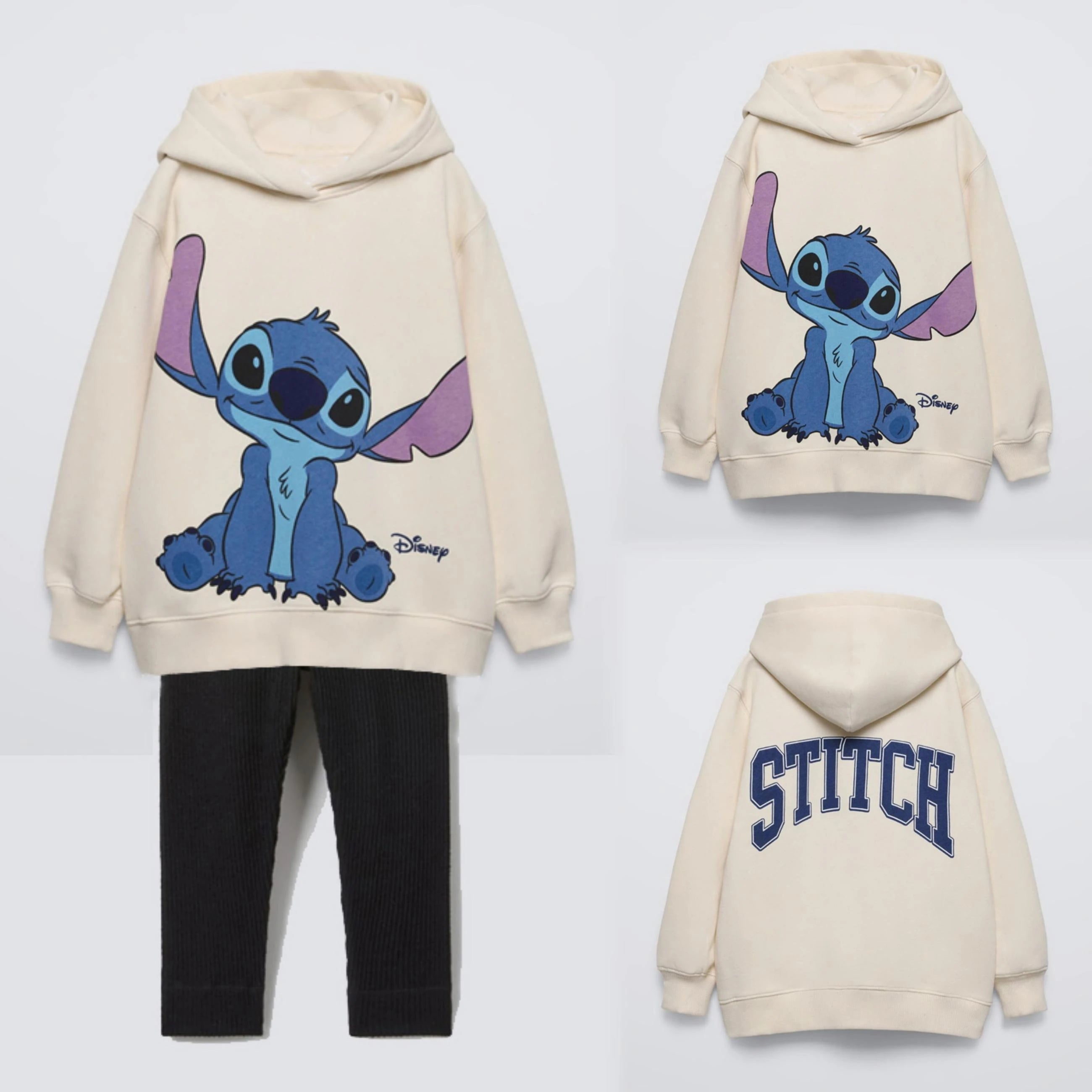 Disney Sweatshirt & Pants Set - 100% Cotton