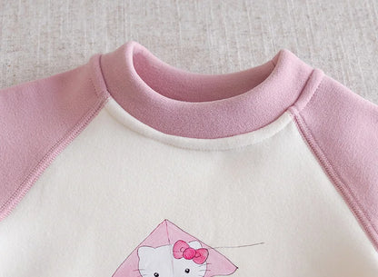 Velvet Thickened Warm Top