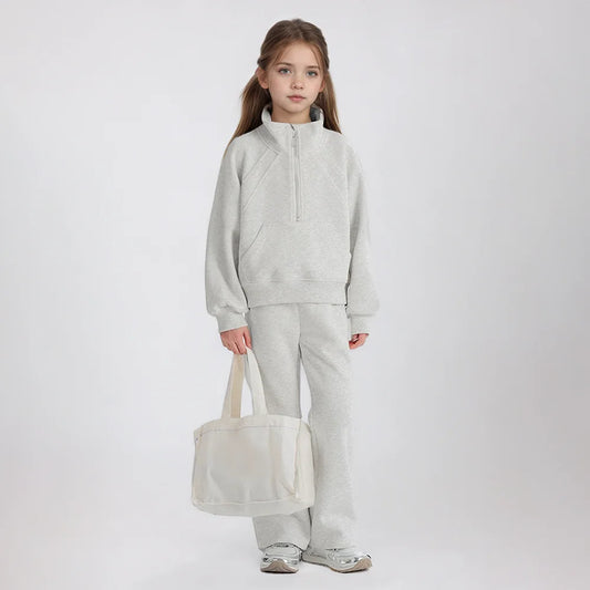 Pullover Top With Matching Pants Set