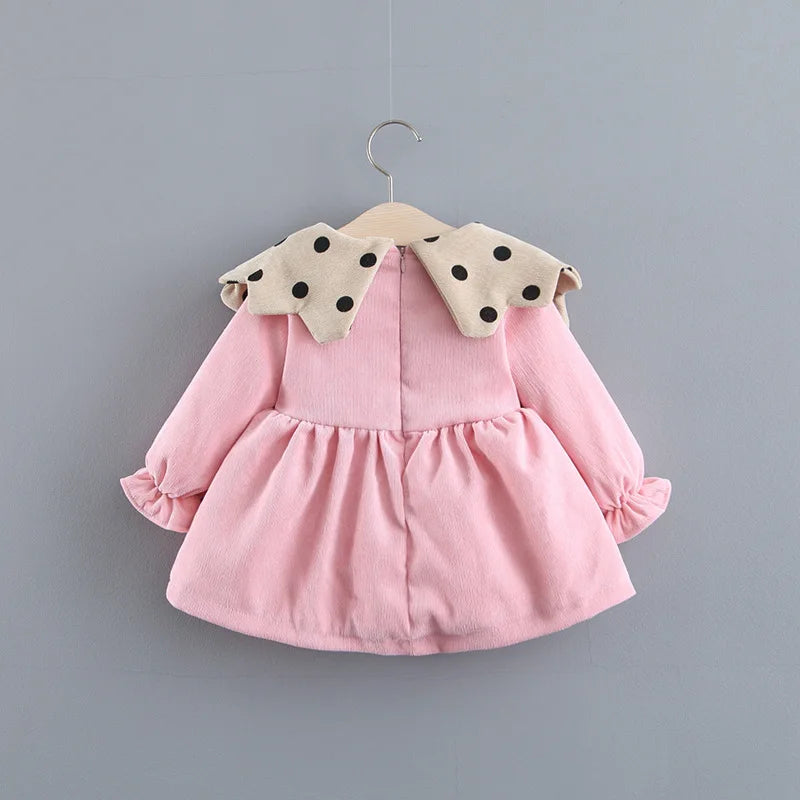 Cozy Velvet Warm Plaid Dress