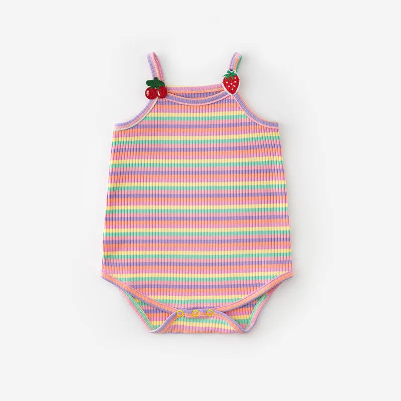 Cute Striped Jumpsuit