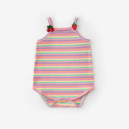 Cute Striped Jumpsuit