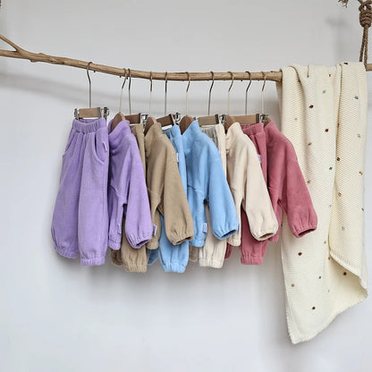 Soft Warm Fleece 2-Piece Set
