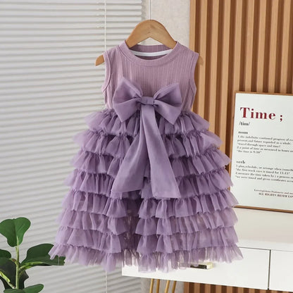 Elegant Mesh Patchwork Dress