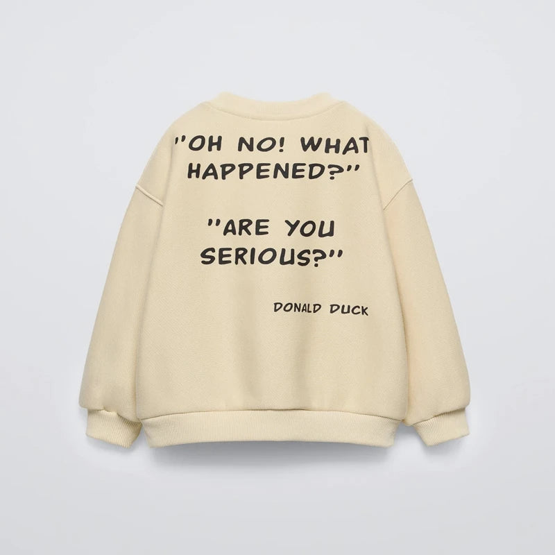 Disney Cotton Sweatshirt Hoodie