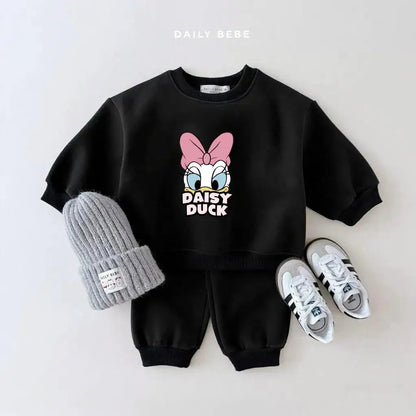 Disney Sweatshirt & Pants Set - 100% Cotton