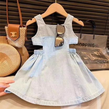 2025 Summer New Girls Soft Denim