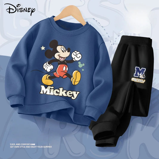Mickey Mouse & Donald Duck Sweatshirt & Sweatpants Set