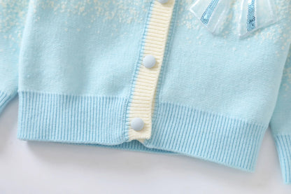 Frozen Knitted Cardigan and Tutu Skirt