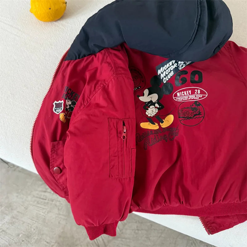 Mickey Mouse Warm Hooded Jacket