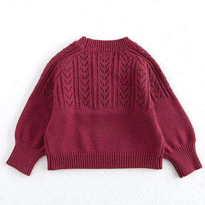 Elegant Knitted Pullover Sweater & Skirt Set