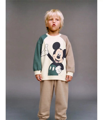 Disney Sweatshirt & Pants Set - 100% Cotton